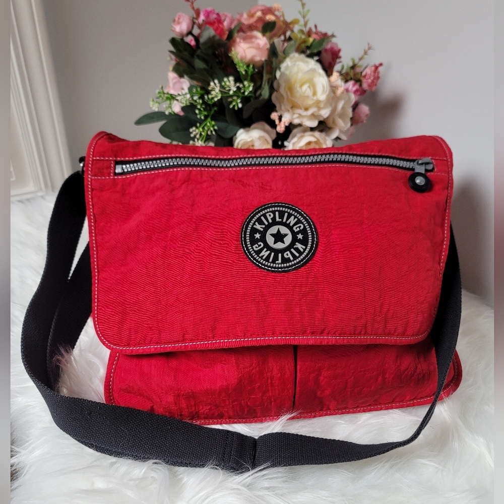 Kipling Red Crossbody Bag - image 1